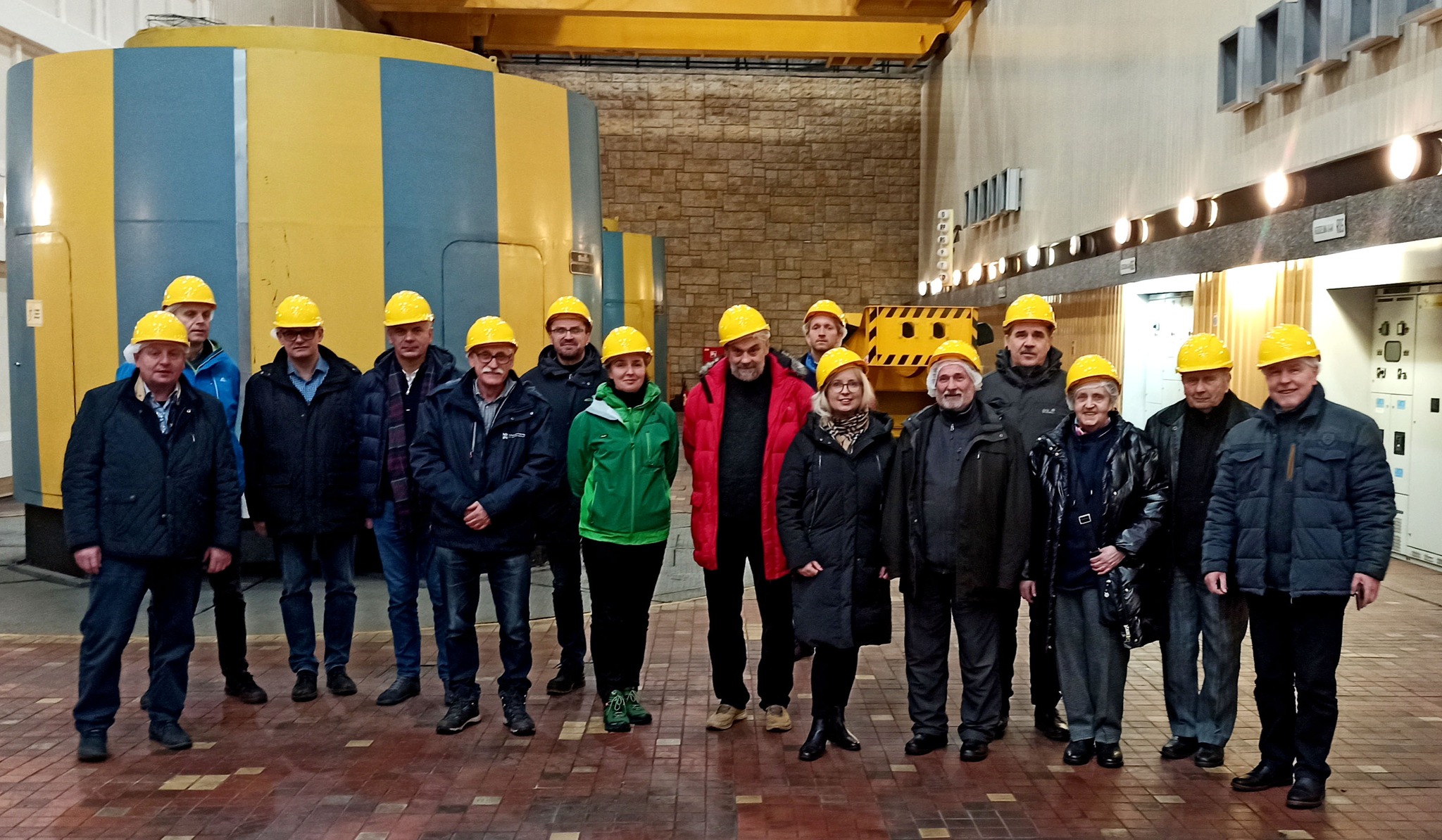 Przedstawiciele WIEiK odwiedzili Zespół Elektrowni Wodnych Porąbka- Żar Grupa PGE