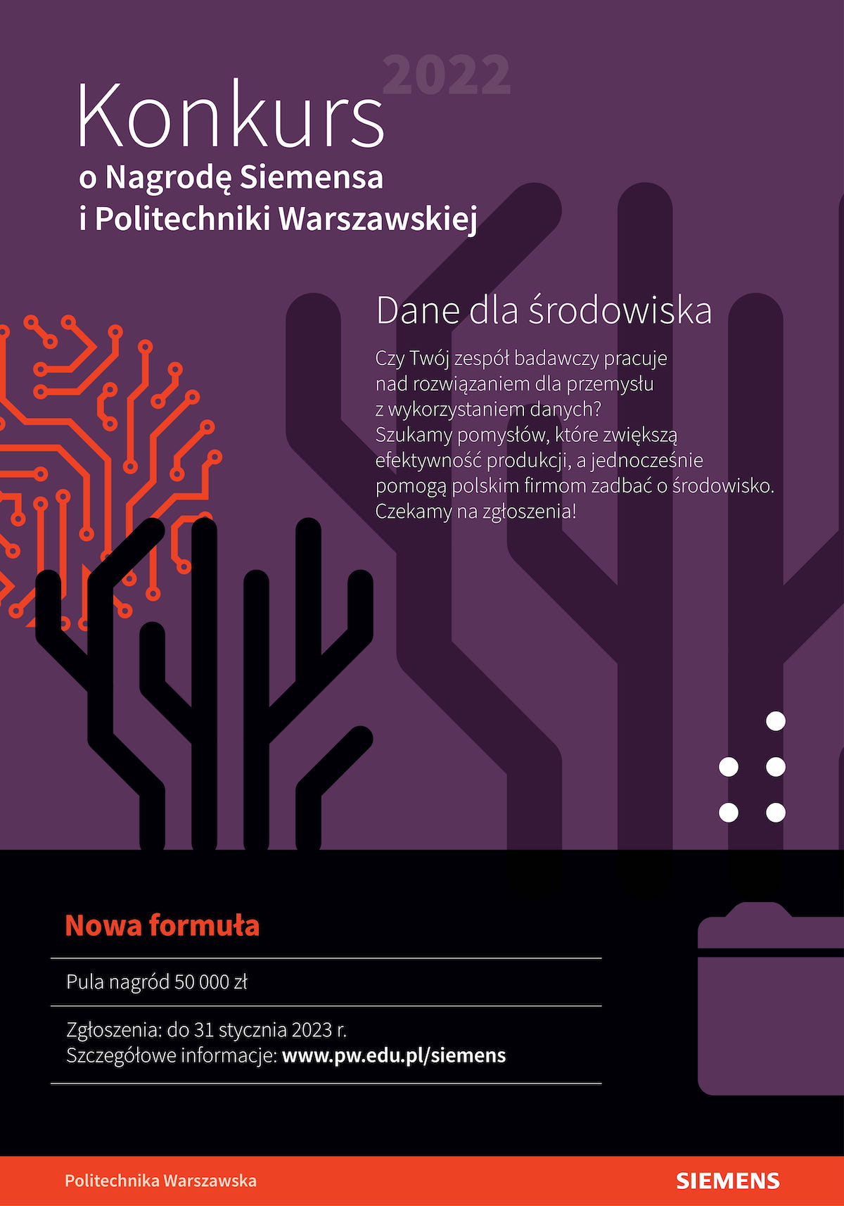 27 edycja Konkursu o Nagrodę Siemensa i Politechniki Warszawskiej