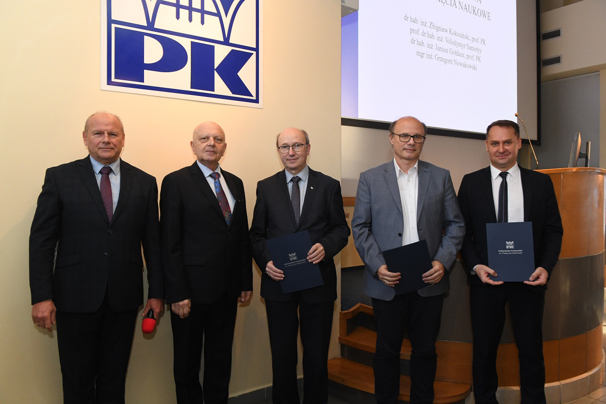 Nagrody Rektora Politechniki Krakowskiej dla Nauczycieli Akademickich za 2021 rok