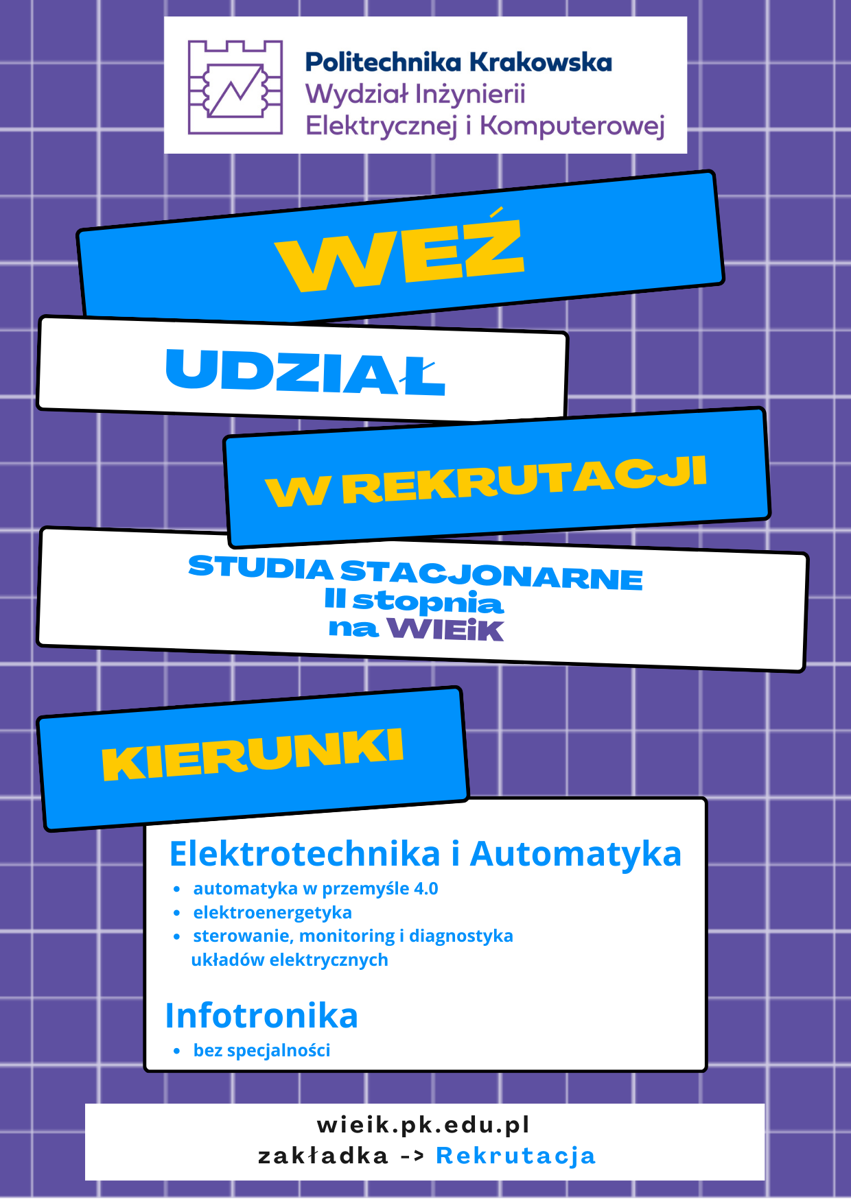 Rekrutacja na studia stacjonarne II stopnia