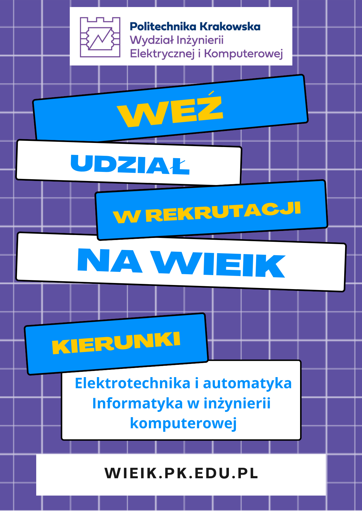Rekrutacja na WIEiK 2022/2023 – trwa trzecie postępowanie kwalifikacyjne