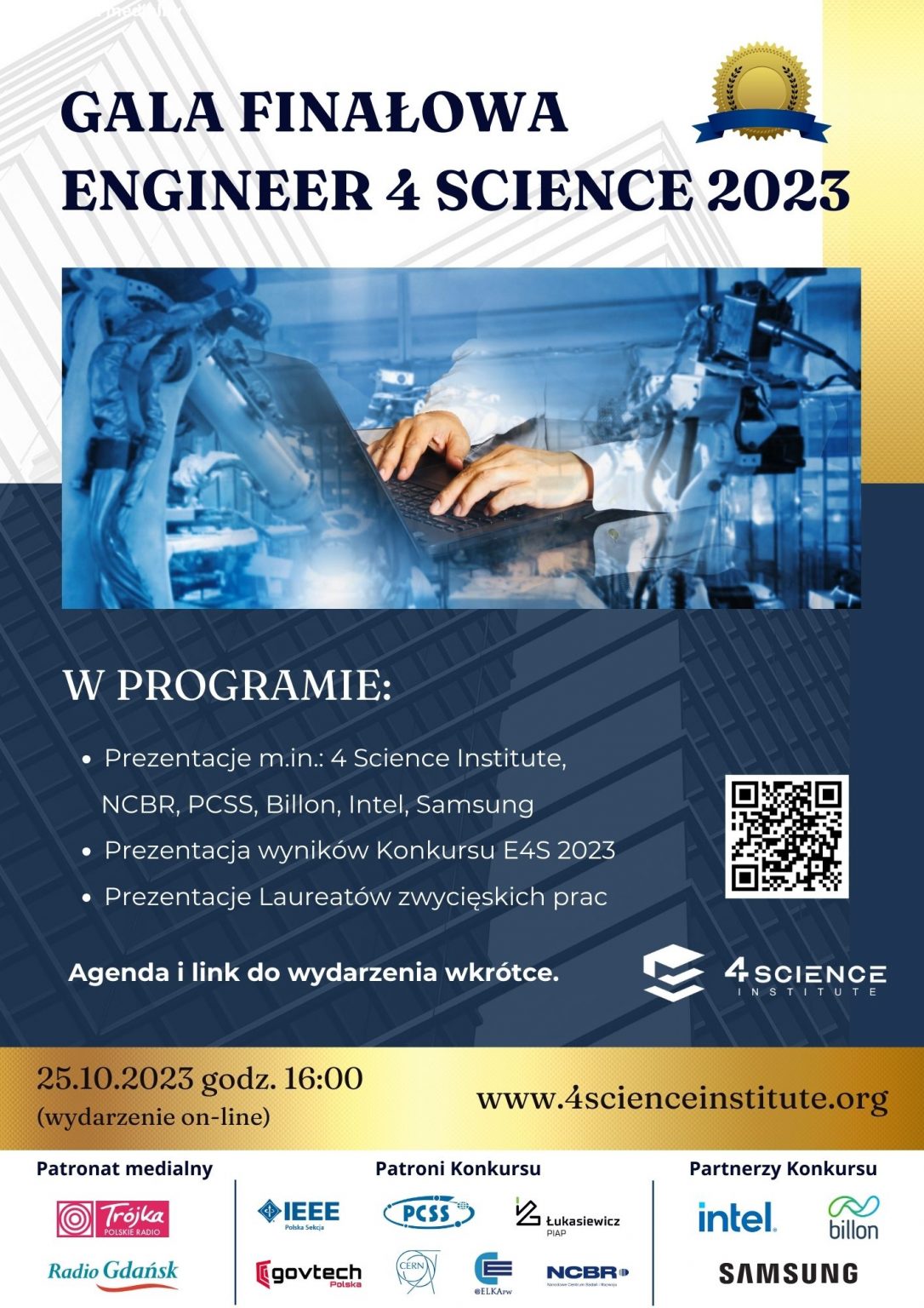 Gala Finałowa Konkursu Engineer 4 Science 2023