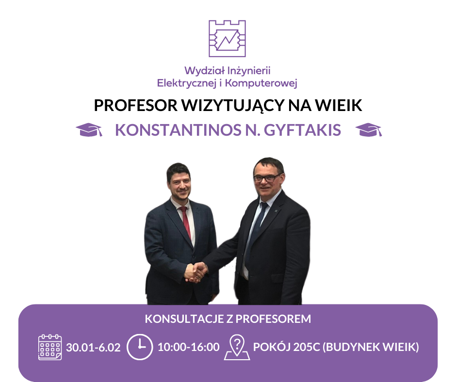PROFESOR WIZYTUJĄCY – Konstantinos N. Gyftakis