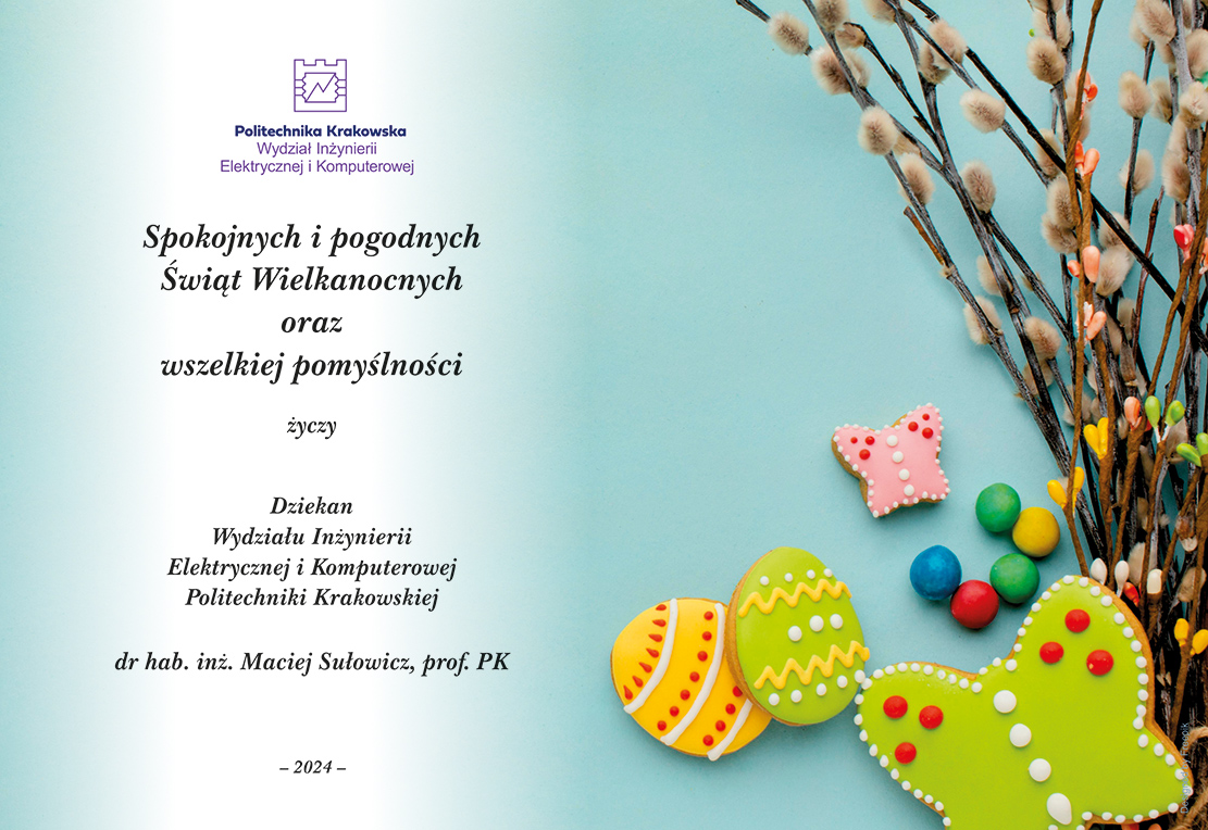 Życzenia świąteczne od Dziekana WIEiK