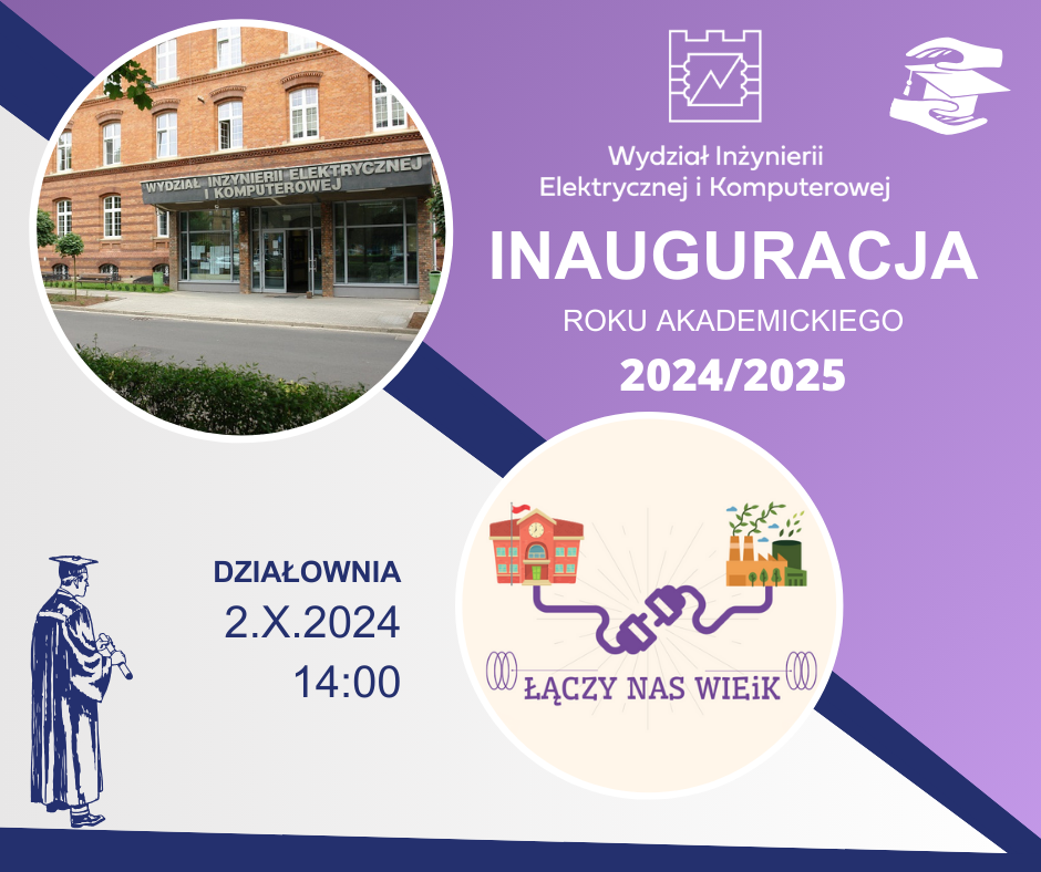 Inauguracja Roku Akademickiego 2024/25 [INFORMACJA DLA STUDENTÓW I ROKU]