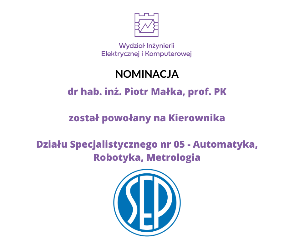 PROFESOR WIEiK W SKŁADZIE IZBY RZECZOZNAWCÓW SEP