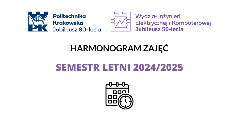 Harmonogram zajęć – semestr letni 2024/2025
