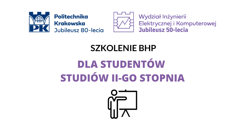 SZKOLENIE BHP DLA STUDENTÓW STUDIÓW II-GO STOPNIA