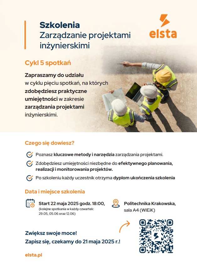 Zarządzanie projektami inżynierskimi – weź udział w szkoleniu!