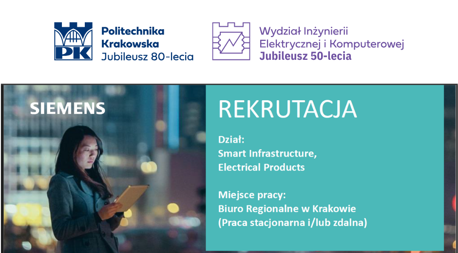 SIEMENS Sp. z o.o. poszukuje studentów!