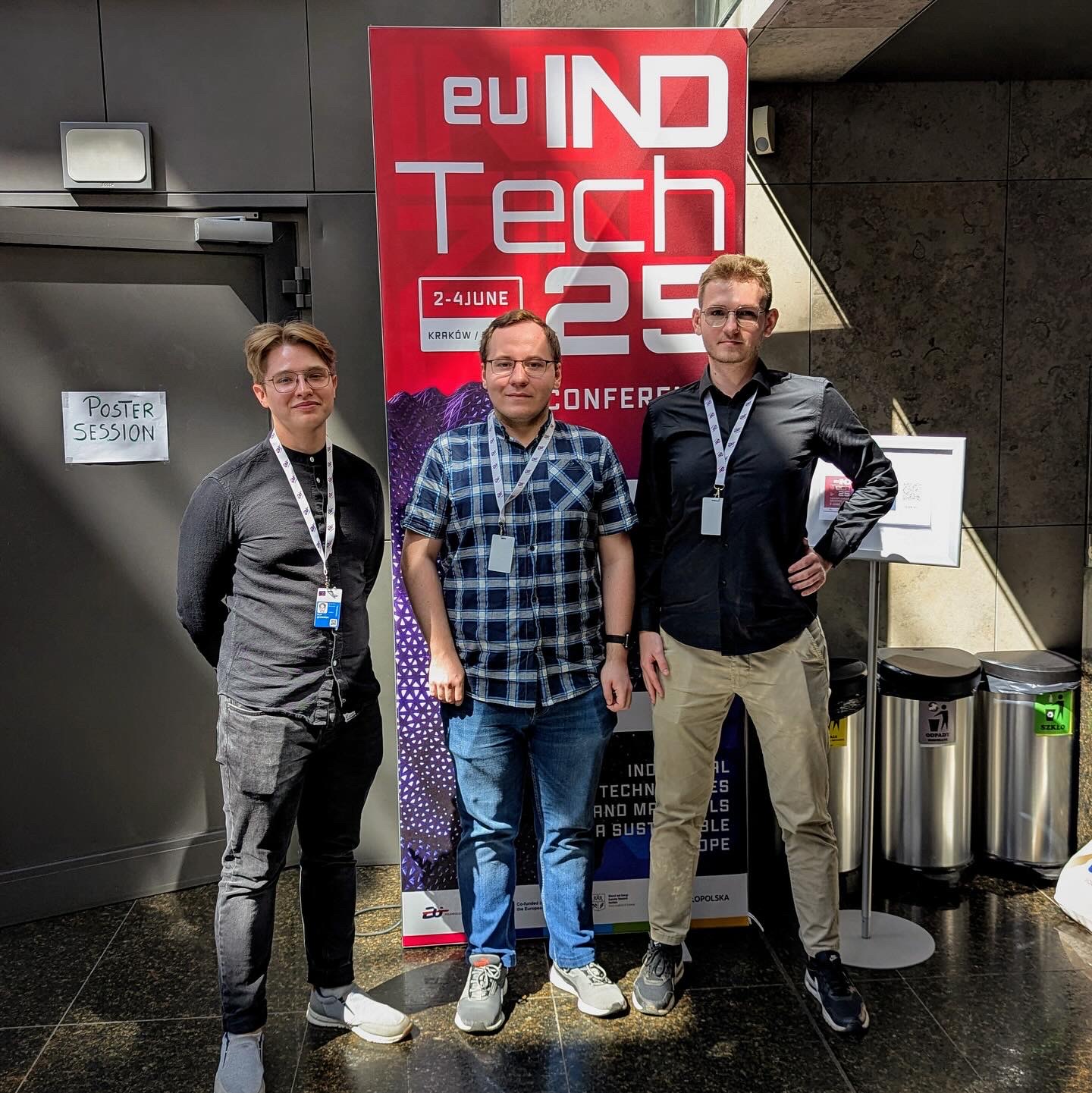 Studenci WIEiK na konferencji EUindTech2025