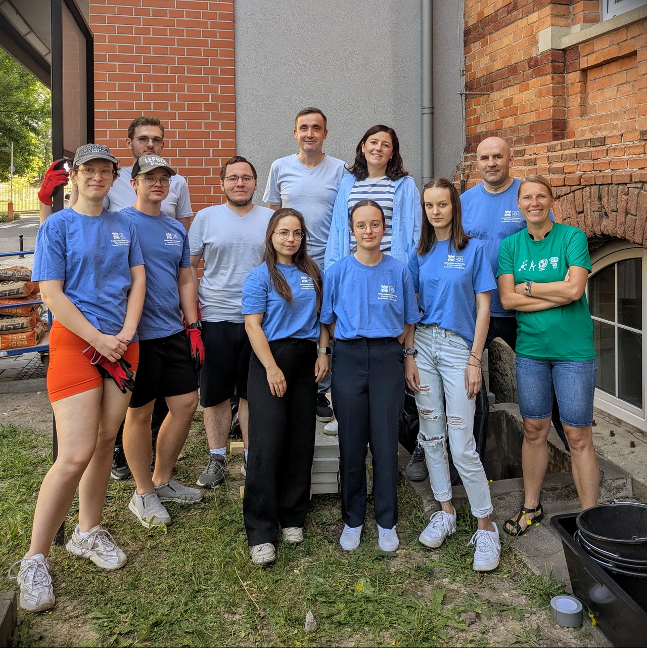 Budowa ogrodu deszczowego w ramach FutureLab PK